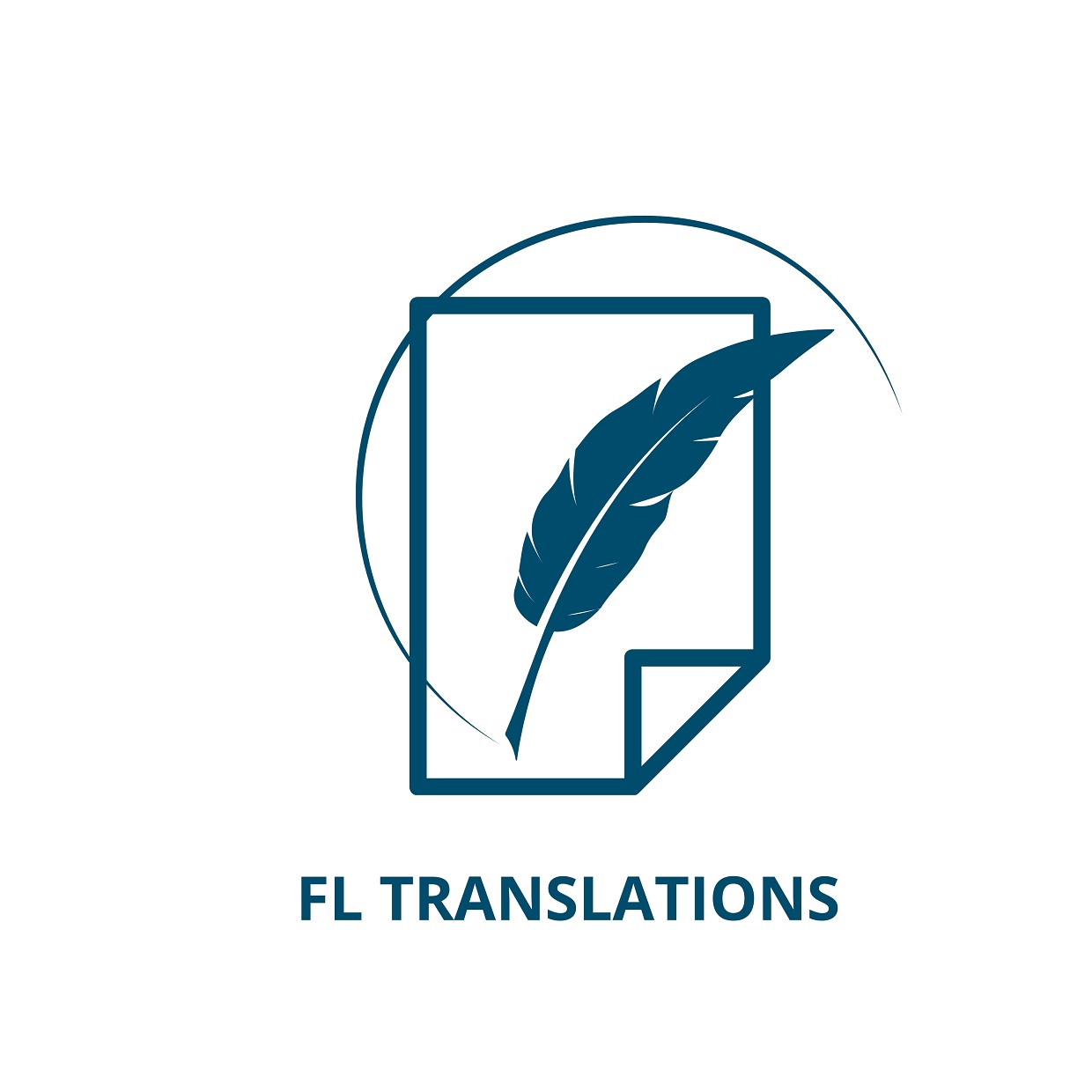 Logo de FL Translations, agencia de traducción profesional en Canadá.